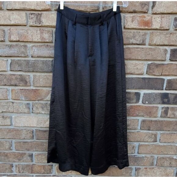 NWT Harlow and Graham Cropped Gaucho / Palazzo Pants Sz S - Picture 2 of 7
